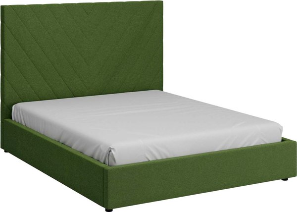 Двуспальная кровать Bravo Мебель Ирма 160x200 с ПМ Стандарт 5 Вариант - фото