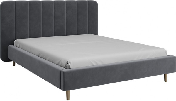 Двуспальная кровать Bravo Мебель Рино 160x200 с ПМ Стандарт 4 Вариант - фото