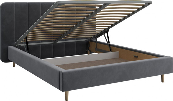 Двуспальная кровать Bravo Мебель Рино 160x200 с ПМ Стандарт 4 Вариант