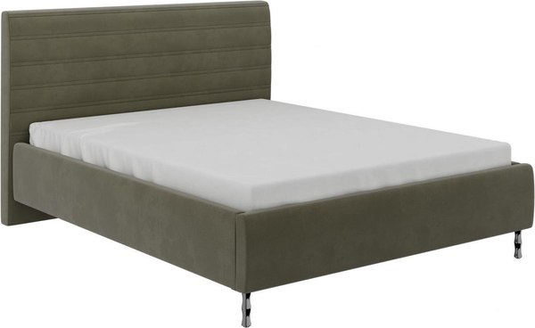 Двуспальная кровать Bravo Мебель Фабиана 160x200 с ПМ Стандарт 2 Вариант - фото