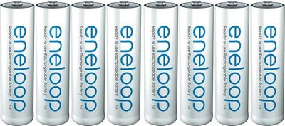 Комплект аккумуляторов Panasonic Eneloop AA 1900 8BP / BK-3MCCE/8BE