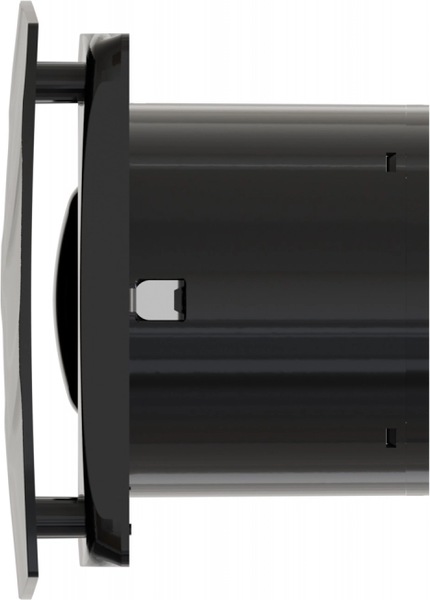 Вентилятор накладной ERA D100С Wave Black classic