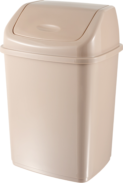 Мусорное ведро Эльфпласт Ромашка ЕР057 - фото