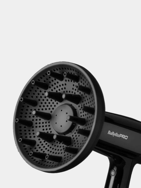 Профессиональный фен BaByliss Pro Falco Black And Silver BAB8550BE