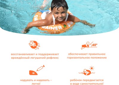 Надувной круг Swimtrainer Classic 11222