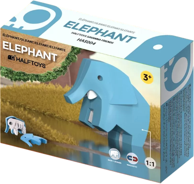 Игрушка-конструктор Halftoys Animal Слон HAS004