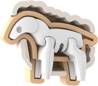 Игрушка-конструктор Halftoys Animal Овца HAS008