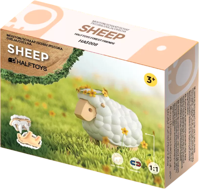 Игрушка-конструктор Halftoys Animal Овца HAS008