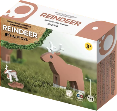 Игрушка-конструктор Halftoys Animal Олень HAS010