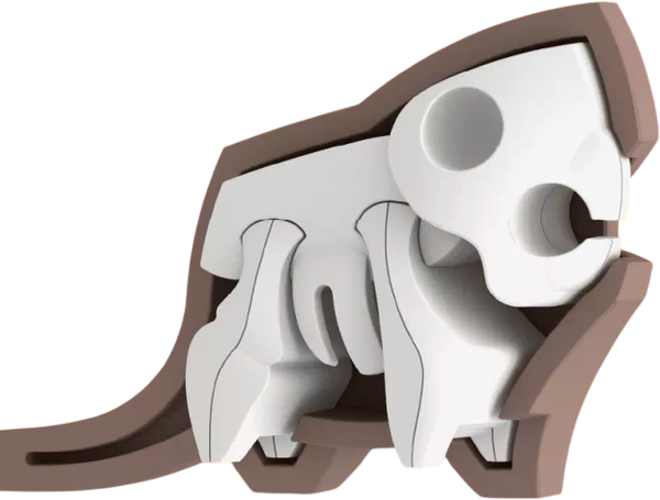 Игрушка-конструктор Halftoys Animal Бобр HAS011