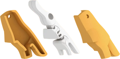 Игрушка-конструктор Halftoys Animal Утконос HAS012