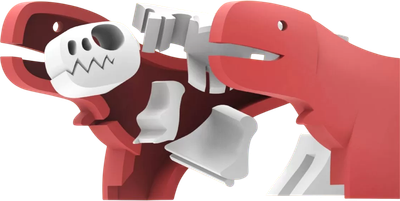 Игрушка-конструктор Halftoys Dino Ти-Рекс HDS002