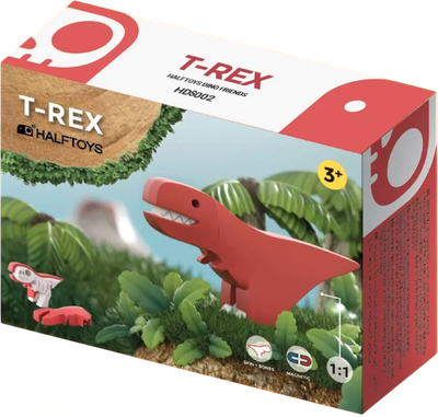 Игрушка-конструктор Halftoys Dino Ти-Рекс HDS002
