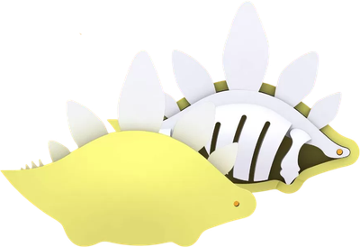 Игрушка-конструктор Halftoys Dino Стего HDS005