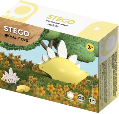 Игрушка-конструктор Halftoys Dino Стего HDS005