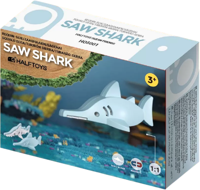 Игрушка-конструктор Halftoys Ocean Рыба-пила HOS001