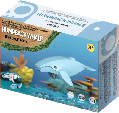 Игрушка-конструктор Halftoys Ocean Горбатый кит HOS004