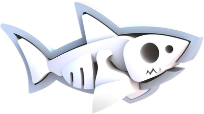 Игрушка-конструктор Halftoys Ocean Белая акула HOS006