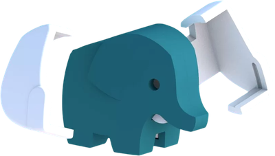 Игрушка-конструктор Halftoys Baby Animal Слон HAB004