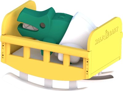 Игрушка-конструктор Halftoys Baby Animal Крокодил HAB006 - фото