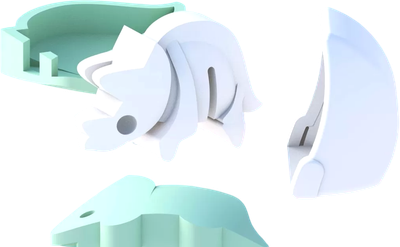 Игрушка-конструктор Halftoys Baby Dino Трицера HDB001