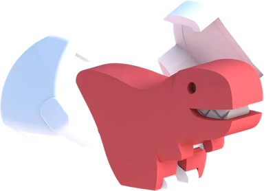 Игрушка-конструктор Halftoys Baby Dino Ти-Рекс HDB002
