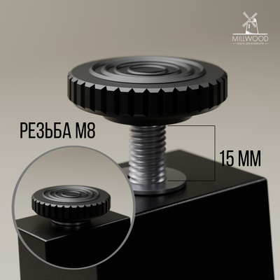 Обеденный стол Millwood Женева 3 раздвижной D110-150x110х76