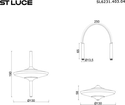 Люстра ST Luce SL6231.403.04