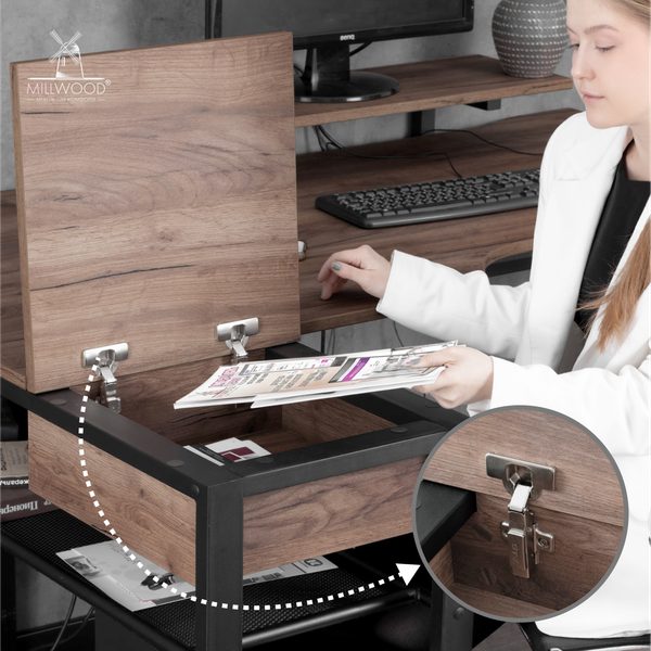 Компьютерный стол Millwood Каир Угловой 160x120х93.05