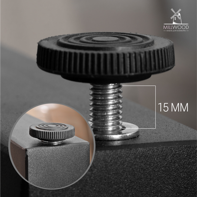 Компьютерный стол Millwood Сплит с вырезом 2-хместный 254.6x80х110.8