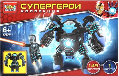 Конструктор Город мастеров Супергерои / 60002-CY - фото