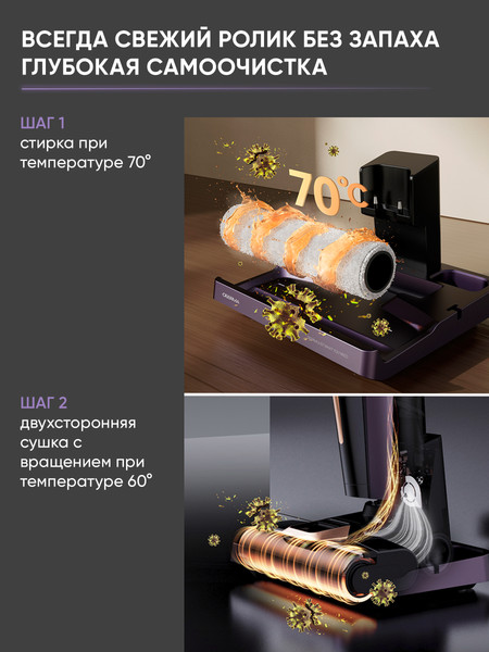 Вертикальный пылесос Deerma DEM-P40 PROW