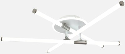 Потолочный светильник Mirastyle XL-80011B-3+1 WT+Nickel - фото