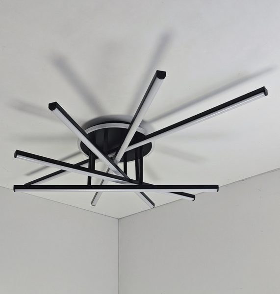 Потолочный светильник Mirastyle XL-70071/5+1 BK