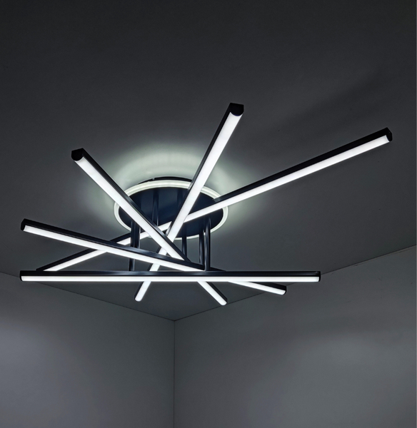 Потолочный светильник Mirastyle XL-70071/5+1 BK