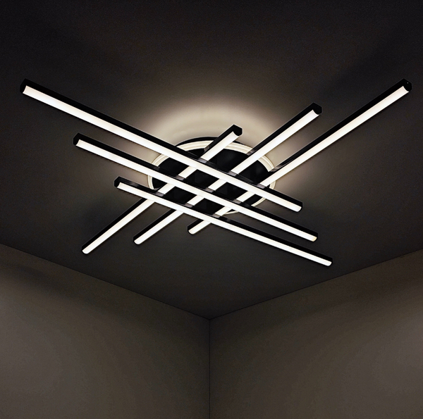 Потолочный светильник Mirastyle XL-70071/6+1 BK