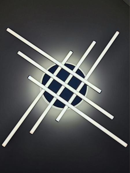 Потолочный светильник Mirastyle XL-70071/6+1 BK