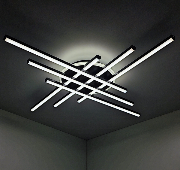 Потолочный светильник Mirastyle XL-70071/6+1 BK