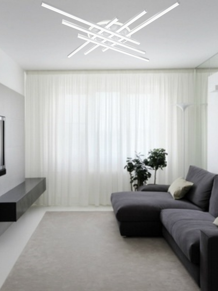 Потолочный светильник Mirastyle XL-70071/6+1 WT