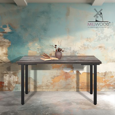 Обеденный стол Millwood Лофт Прага Л 120x70x75
