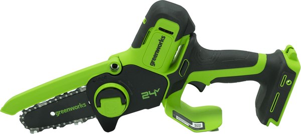 Пила цепная аккумуляторная Greenworks G24MCS10 24V 10см / 2008207UB 