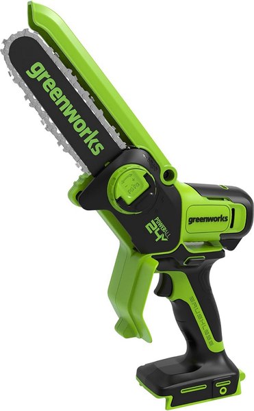Пила цепная аккумуляторная Greenworks GD24CSMNX бесщеточная 24V 15см / 2008707UA