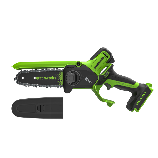 Пила цепная аккумуляторная Greenworks GD24CS15 бесщеточная 24V 15см / 2010107