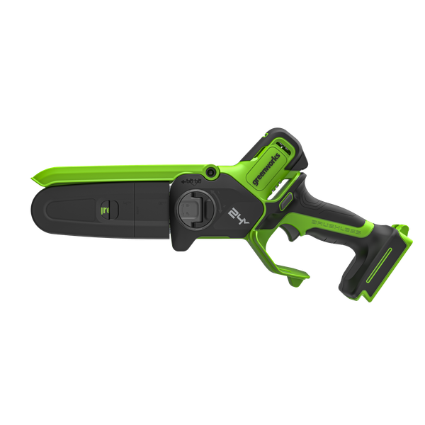 Пила цепная аккумуляторная Greenworks GD24CS15 бесщеточная 24V 15см / 2010107