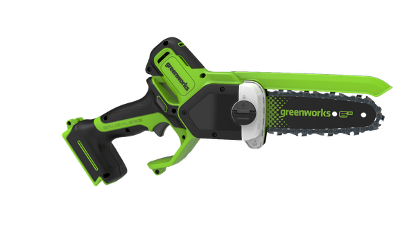 Пила цепная аккумуляторная Greenworks GD24CS15 бесщеточная 24V 15см / 2010107