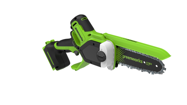 Пила цепная аккумуляторная Greenworks GD24CS15 бесщеточная 24V 15см / 2010107