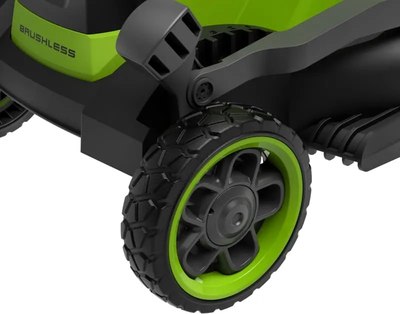 Газонокосилка аккумуляторная Greenworks GD24LM331 бесщеточная 24V 33см / 2520607