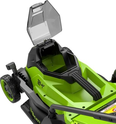 Газонокосилка аккумуляторная Greenworks GD24LM331 бесщеточная 24V 33см / 2520607