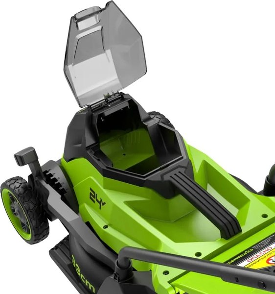 Газонокосилка аккумуляторная Greenworks GD24LM331 24V 33см / 2520607UB