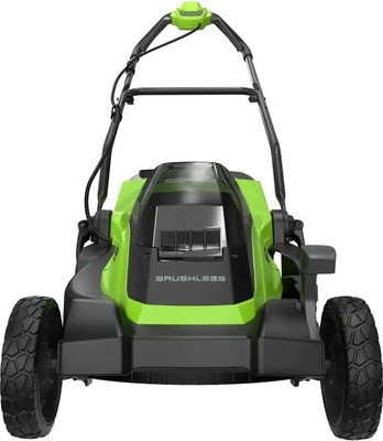 Газонокосилка аккумуляторная Greenworks GD24X2LM361 бесщеточная 2x24V 36см / 2520707